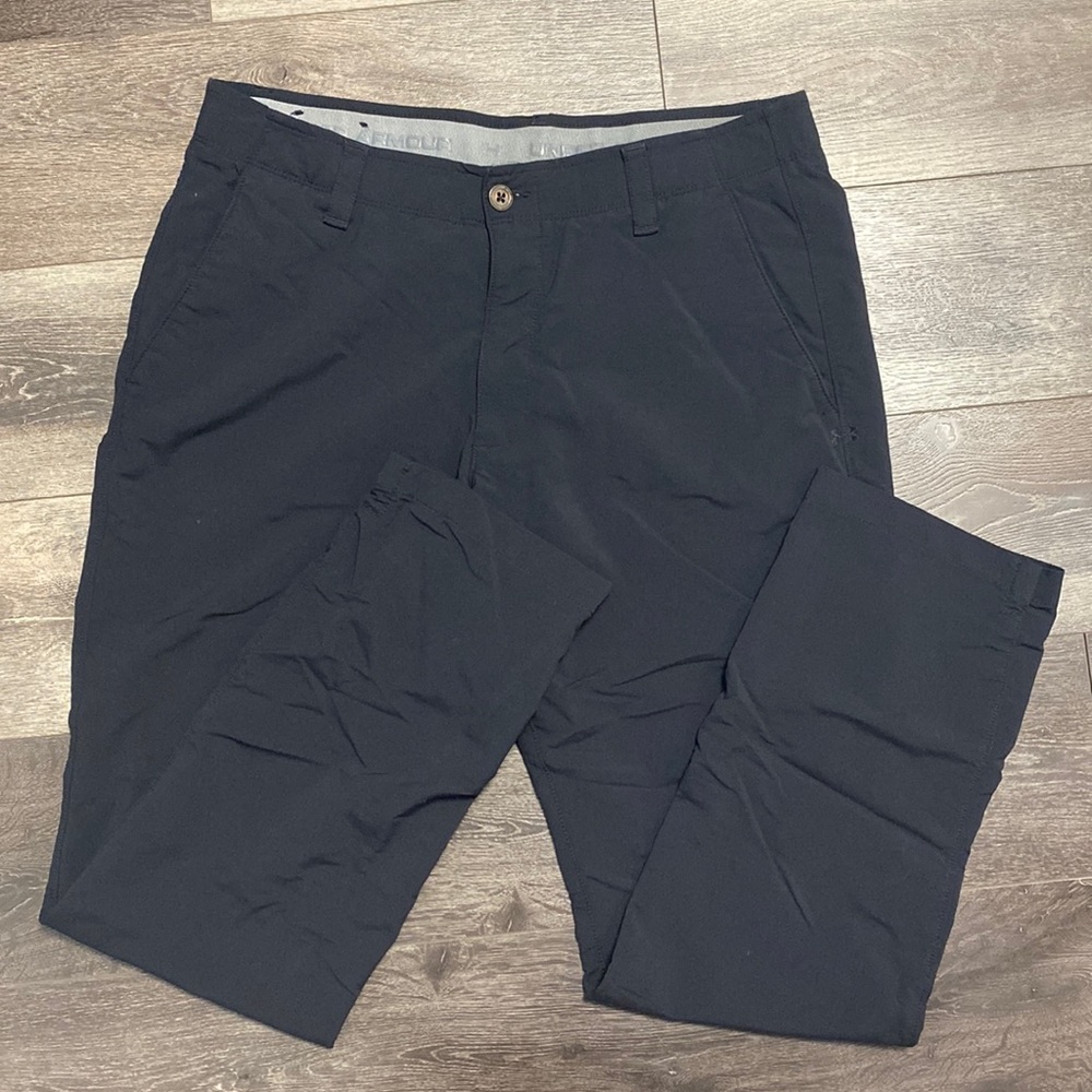 Men’s Under Armour Black Pants Sz 36/32